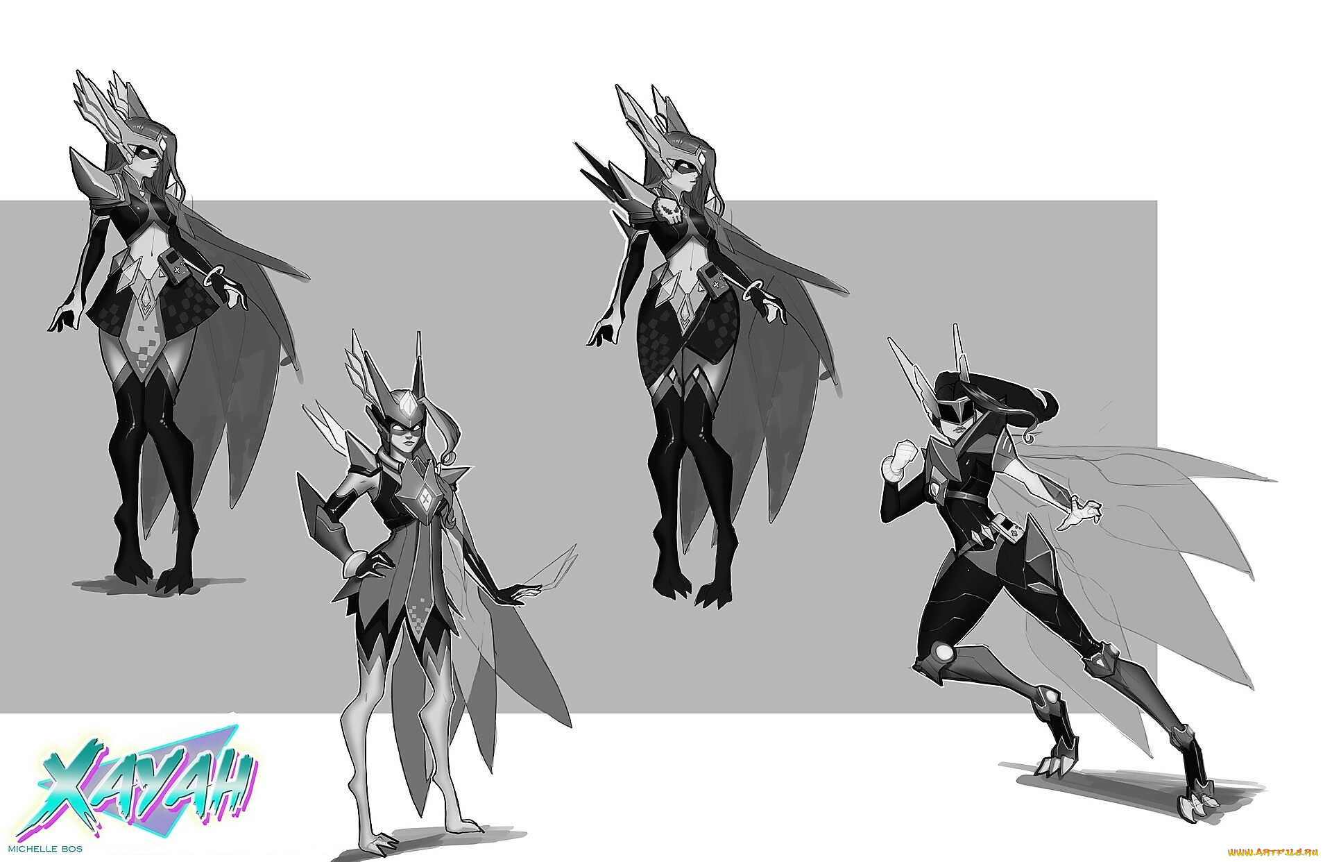  , league of legends, xayah, 